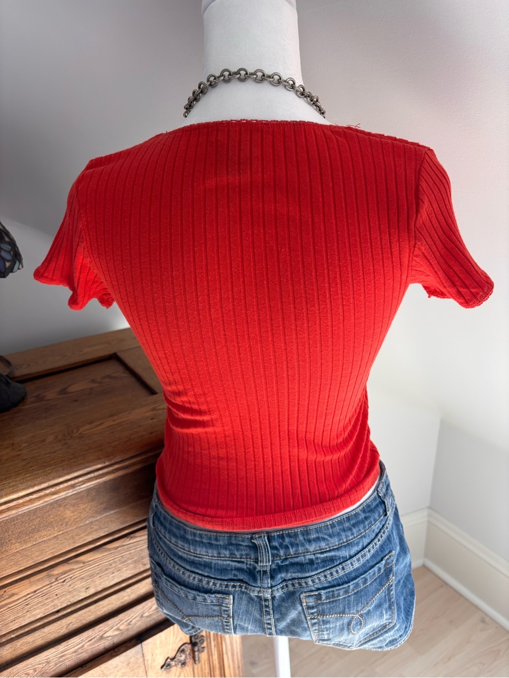 Timing Ribbed Baby Tee ❤️ - Picture 2 of 6